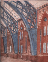 St Pancras interior detail St Pancras interior detail