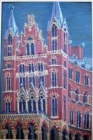 St Pancras from Euston Road St Pancras from Euston Road
